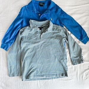 Polo by Ralph Lauren blue polo and Oscar de la Renta polo, size 6 (bundle)